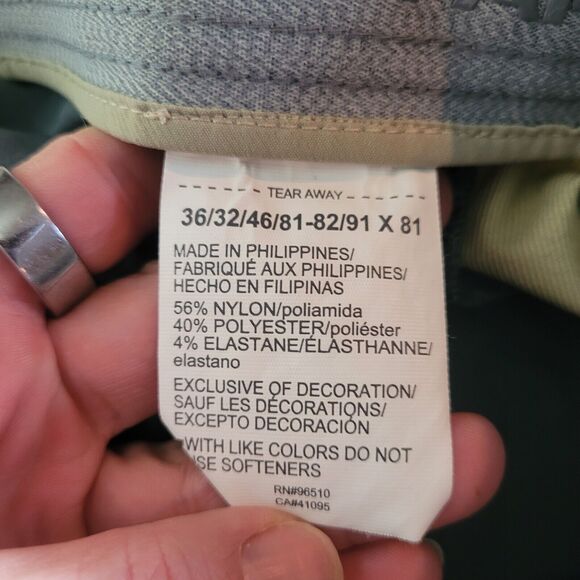 Under Armour Golf Chino Pants Men's Size 36 X 32 Outdoor Khaki Athletic Preppy - Picture 10 of 12